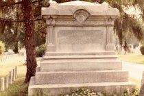 Ashby Brothers monument, rear view